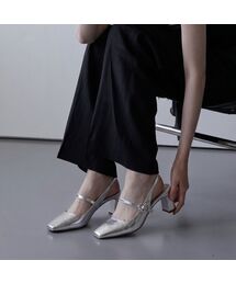 ラッサーネMJスリングバックパンプスヒール6.8cm -WS9017