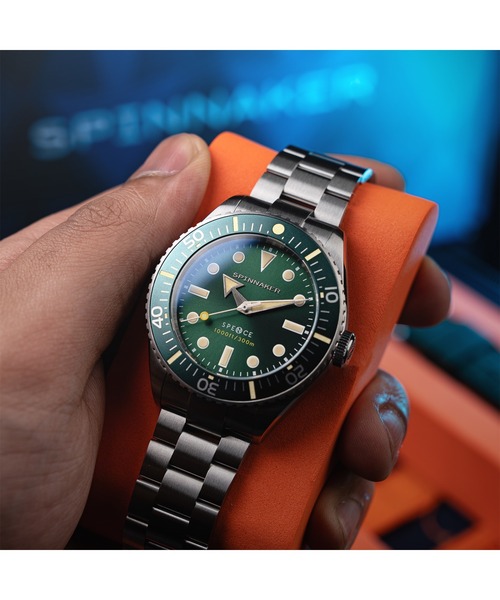SPINNAKER(スピニカー)の「SPINNAKER/スピニカー Spence 300 腕時計 SPN-SP509788N メンズ(アナログ腕時計・メンズ・グリーン・FREE)」の4枚目の写真