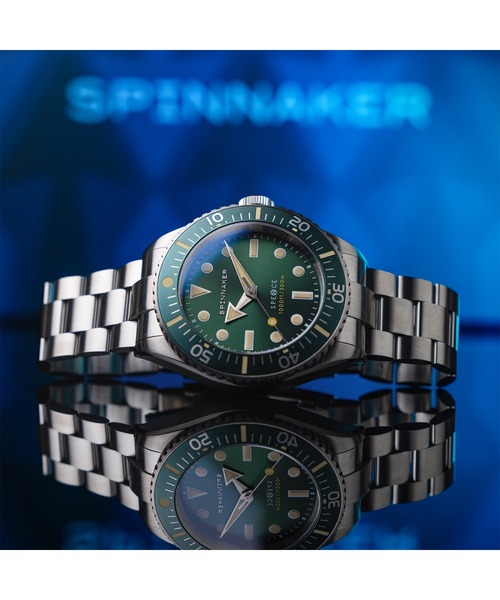SPINNAKER(スピニカー)の「SPINNAKER/スピニカー Spence 300 腕時計 SPN-SP509788N メンズ(アナログ腕時計・メンズ・グリーン・FREE)」の7枚目の写真