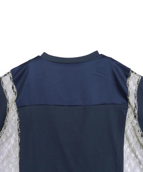 ANAP(アナップ)の「レースナンバリングゲームシャツ(Tシャツ/カットソー・レディース・ネイビー/オフホワイト・F)」の17枚目の写真
