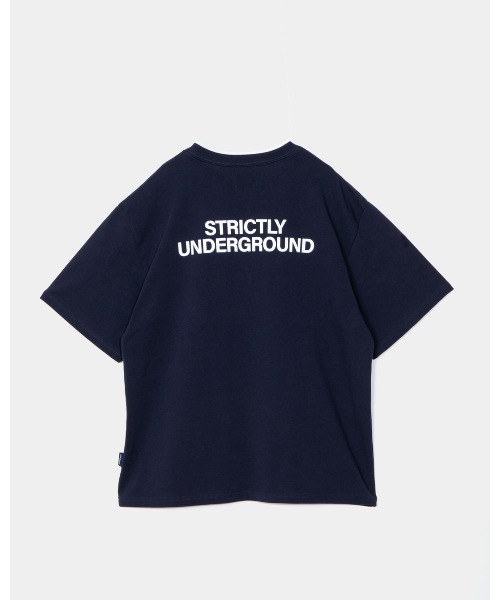 APPLEBUM(アップルバム)の「Strictly Underground T-shirt(Tシャツ/カットソー・メンズ・ブラック・XX-LARGE/X-LARGE/LARGE/MEDIUM)」の6枚目の写真