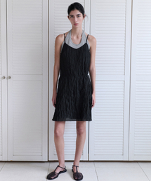 Bowen pleats dress (black)