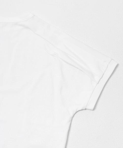 URBAN RESEARCH DOORS(アーバンリサーチドアーズ)の「『UR TECH ひやサラクール』バックポイントタックプルオーバー(Tシャツ/カットソー・レディース・ネイビー/オフホワイト/ピンク/ブラウン・FREE)」の15枚目の写真