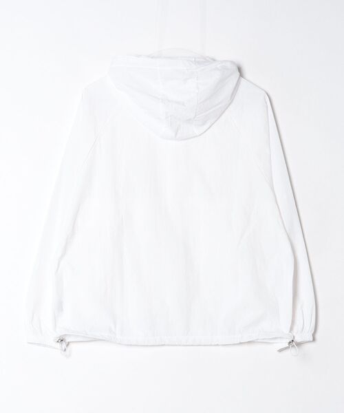gossip！ロサンゼルス（ゴシップロサンゼルス）の「パーカータイプルーズシアーUVカットパーカージャケット（ブルゾン・レディース・ライトグリーン/イエロー/ラベンダー/ホワイト・XL/2XL/M/L）」の5枚目の写真