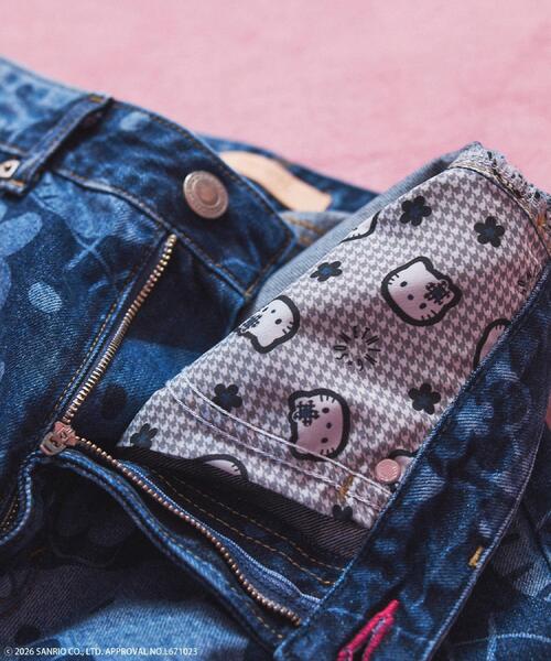 ITS'DEMO(イッツデモ)の「SOMETHING×HELLO KITTY デニム(その他パンツ・レディース・ブルー系その他・38)」の9枚目の写真