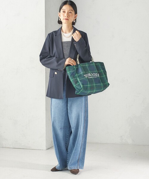 SHIPS(シップス)の「【SHIPS別注】NOMADIS: SAC2 W/16 CHECK(ハンドバッグ・レディース・グリーン/ブラック・ONE SIZE)」の13枚目の写真