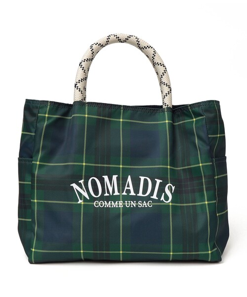 SHIPS(シップス)の「【SHIPS別注】NOMADIS: SAC2 W/16 CHECK(ハンドバッグ・レディース・グリーン/ブラック・ONE SIZE)」の16枚目の写真