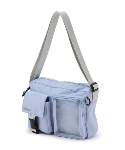 LOVETOXIC(ラブトキシック)の「【LTXC】クリアラメポケットショルダー(バックパック/リュック・キッズ・ブラック・F)」の9枚目の写真