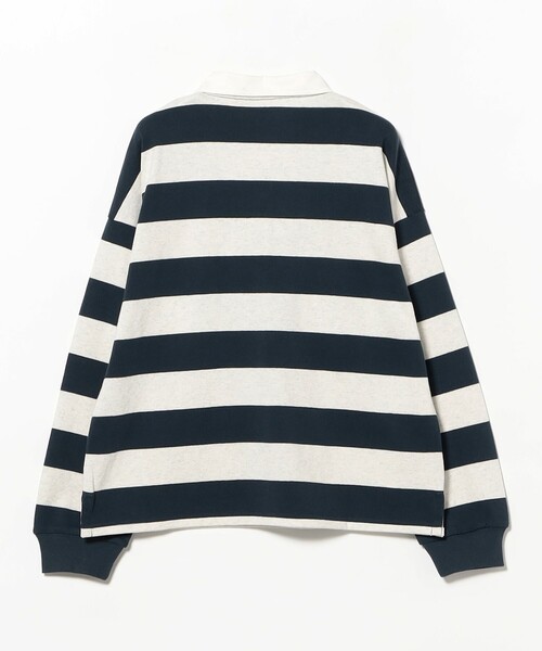 Ray BEAMS(レイビームス)の「【別注】Champion / ラグビー Tシャツ(ポロシャツ・レディース・ダークブラウン/ネイビー/その他・ONE SIZE)」の13枚目の写真