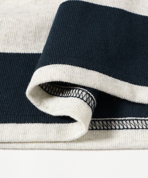 Ray BEAMS(レイビームス)の「【別注】Champion / ラグビー Tシャツ(ポロシャツ・レディース・ダークブラウン/ネイビー/その他・ONE SIZE)」の12枚目の写真