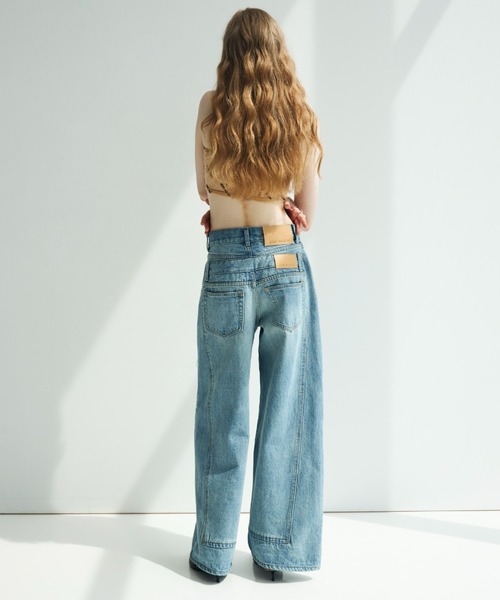 JOSE MOON(ジョゼムーン)の「MONOGRAM SHEER BARE TOP/モノグラムシアーベアトップ(チューブトップ・レディース・ブラック/ベージュ系その他・FREE)」の9枚目の写真