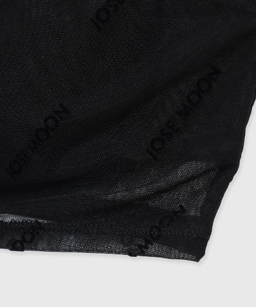 JOSE MOON(ジョゼムーン)の「MONOGRAM SHEER BARE TOP/モノグラムシアーベアトップ(チューブトップ・レディース・ブラック/ベージュ系その他・FREE)」の13枚目の写真