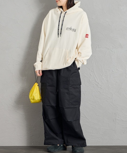 別注 帽兜刺繡標誌連帽上衣