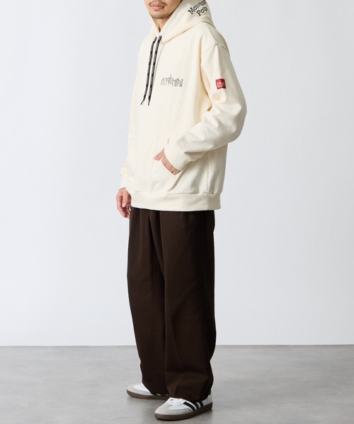 別注 帽兜刺繡標誌連帽上衣