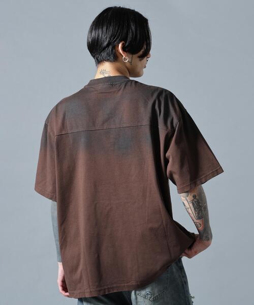 L.H.P(エルエイチピー)の「MAVYTH/メヴィス/RAGLAN S/S TEE(Tシャツ/カットソー・レディース・ブラック/ブラウン・M/L)」の9枚目の写真