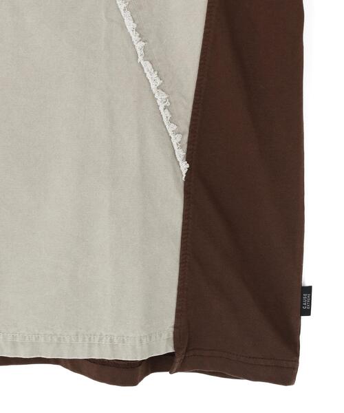 L.H.P(エルエイチピー)の「MAVYTH/メヴィス/RAGLAN S/S TEE(Tシャツ/カットソー・レディース・ブラック/ブラウン・M/L)」の16枚目の写真