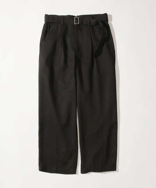 B.C STOCK(ベーセーストック)の「ユーティリティベルテッドスラックス(その他パンツ・メンズ・ベージュ/ネイビー/ブラック・LARGE/MEDIUM)」の1枚目の写真