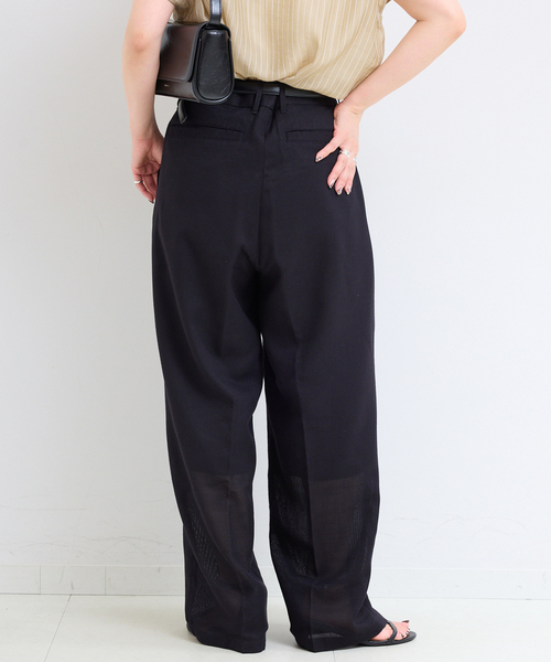 B.C STOCK(ベーセーストック)の「ユーティリティベルテッドスラックス(その他パンツ・メンズ・ベージュ/ネイビー/ブラック・LARGE/MEDIUM)」の4枚目の写真