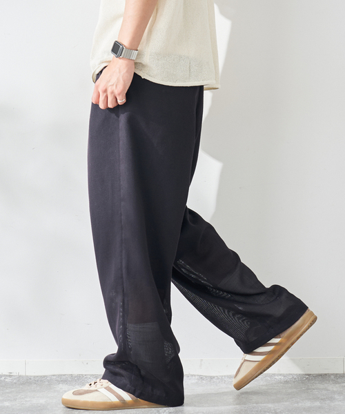 B.C STOCK(ベーセーストック)の「ユーティリティベルテッドスラックス(その他パンツ・メンズ・ベージュ/ネイビー/ブラック・LARGE/MEDIUM)」の10枚目の写真