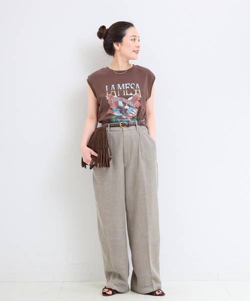 B.C STOCK(ベーセーストック)の「ユーティリティベルテッドスラックス(その他パンツ・メンズ・ベージュ/ネイビー/ブラック・LARGE/MEDIUM)」の15枚目の写真