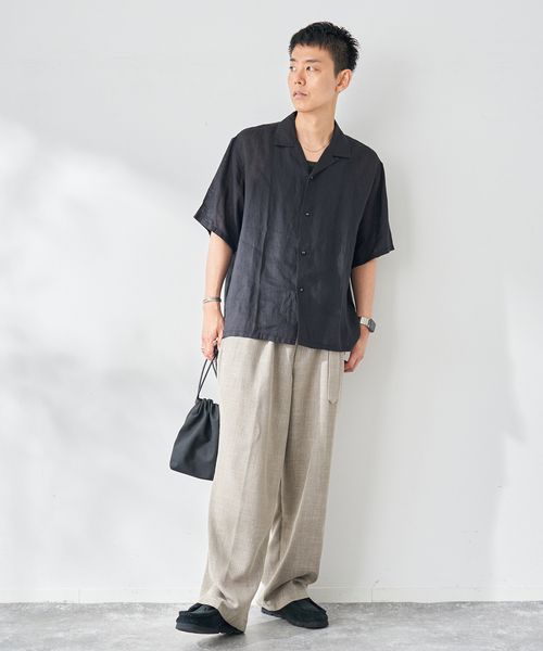 B.C STOCK(ベーセーストック)の「ユーティリティベルテッドスラックス(その他パンツ・メンズ・ベージュ/ネイビー/ブラック・LARGE/MEDIUM)」の21枚目の写真
