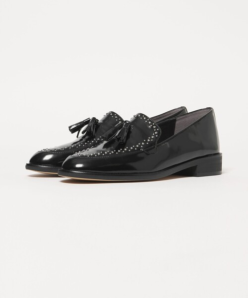 UNITED ARROWS（ユナイテッドアローズ）の「スタッズ タッセル ローファー（ローファー・レディース・ブラック・35/35h/36/36h/37/37h/38）」の6枚目の写真