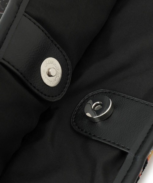 OUTDOOR PRODUCTS(アウトドアプロダクツ)の「【OUTDOOR PRODUCTS】ジャガードマルシェバッグ(トートバッグ・レディース・ブラック系その他2/ブルー系その他2・FREE)」の8枚目の写真