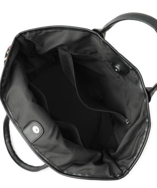 OUTDOOR PRODUCTS(アウトドアプロダクツ)の「【OUTDOOR PRODUCTS】ジャガードマルシェバッグ(トートバッグ・レディース・ブラック系その他2/ブルー系その他2・FREE)」の10枚目の写真