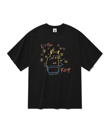 リトルキティ 半袖Tシャツ ブラック