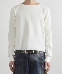 JUN MIKAMI（ジュンミカミ）の「WAFFLE THERMAL LONG SLEEVE TSHIRT（Tシャツ/カットソー）」
