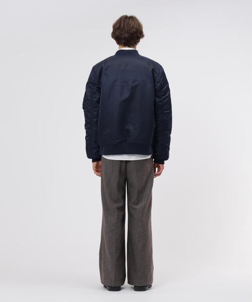 Alpha Industries(アルファインダストリーズ)の「Alpha Industries/アルファ インダストリーズ/MA-1 REGULAR FIT FLIGHT JACKET (NASA)/MA-1 レギュラーフィット フライトジャケット(MA-1・メンズ・ブラック/ネイビー・M/S/2XL/XL/L)」の11枚目の写真