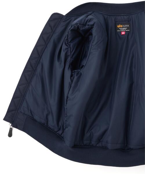 Alpha Industries(アルファインダストリーズ)の「Alpha Industries/アルファ インダストリーズ/MA-1 REGULAR FIT FLIGHT JACKET (NASA)/MA-1 レギュラーフィット フライトジャケット(MA-1・メンズ・ブラック/ネイビー・M/S/2XL/XL/L)」の17枚目の写真