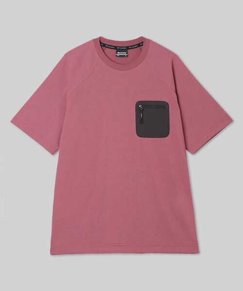 Columbia(コロンビア)の「COLUMBIA BLACK LABEL/ シェブロンリザーブポケットショートスリーブTシャツ /コロンビアブラックレーベル(Tシャツ/カットソー・メンズ・ホワイト/ブラック/イエロー/レッド・S/M/XL/L)」の4枚目の写真