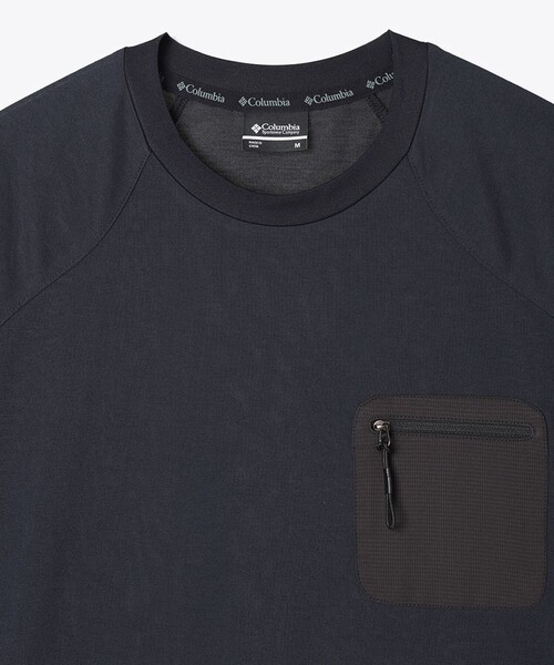 Columbia(コロンビア)の「COLUMBIA BLACK LABEL/ シェブロンリザーブポケットショートスリーブTシャツ /コロンビアブラックレーベル(Tシャツ/カットソー・メンズ・ホワイト/ブラック/イエロー/レッド・S/M/XL/L)」の6枚目の写真