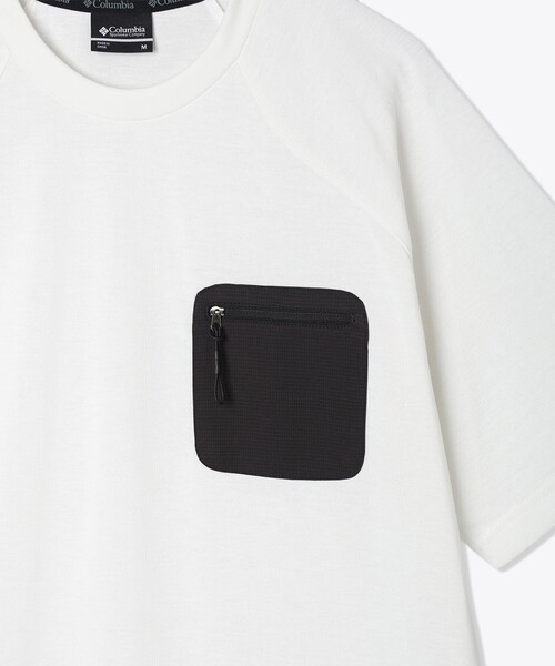 Columbia(コロンビア)の「COLUMBIA BLACK LABEL/ シェブロンリザーブポケットショートスリーブTシャツ /コロンビアブラックレーベル(Tシャツ/カットソー・メンズ・ホワイト/ブラック/イエロー/レッド・S/M/XL/L)」の11枚目の写真