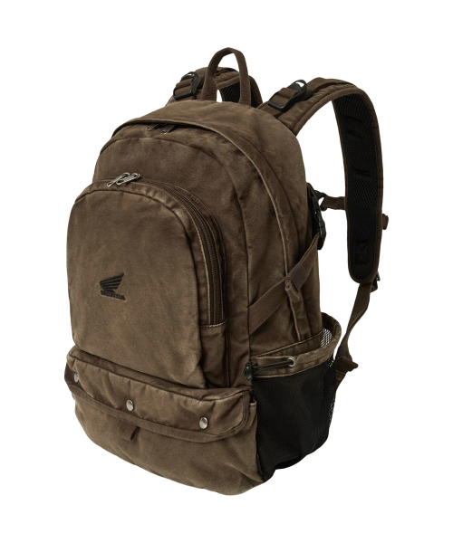 PHYPS MOTORCYCLE(フィップスモーターサイクル)の「Washed Field Backpack Brown(バックパック/リュック・レディース・その他・FREE)」の3枚目の写真
