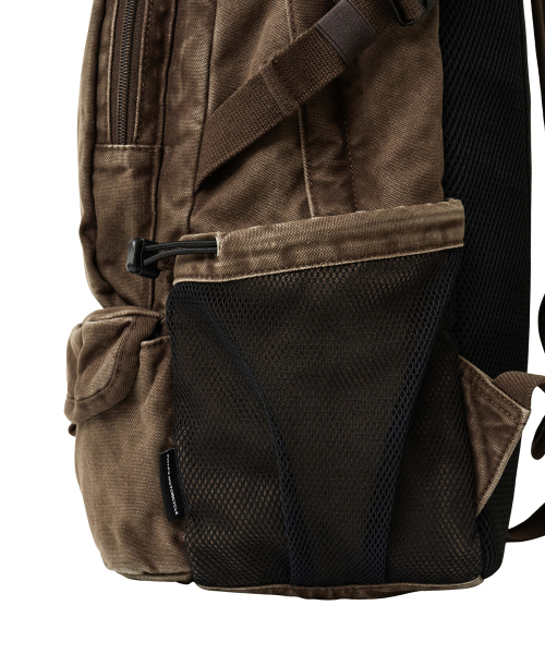 PHYPS MOTORCYCLE(フィップスモーターサイクル)の「Washed Field Backpack Brown(バックパック/リュック・レディース・その他・FREE)」の5枚目の写真