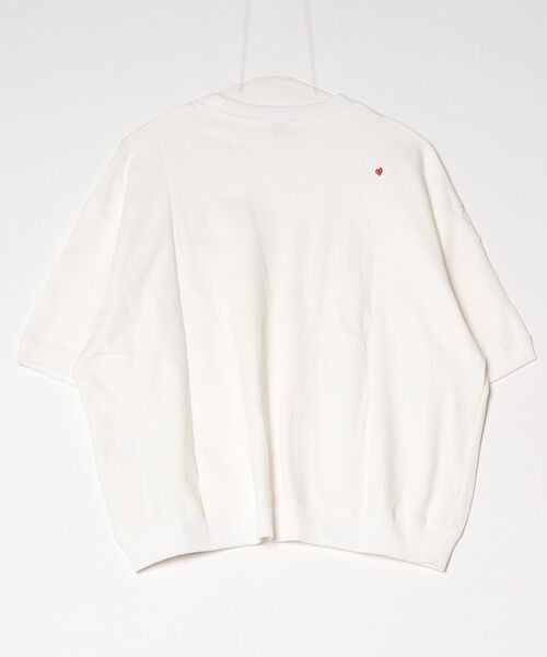 DOUBLE STANDARD CLOTHING（ダブルスタンダードクロージング）の「Dロゴワッペンスウェット（スウェット・レディース・ブラック/オフホワイト・FREE）」の3枚目の写真