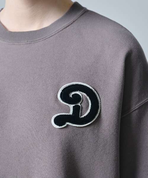 DOUBLE STANDARD CLOTHING（ダブルスタンダードクロージング）の「Dロゴワッペンスウェット（スウェット・レディース・ブラック/オフホワイト・FREE）」の18枚目の写真