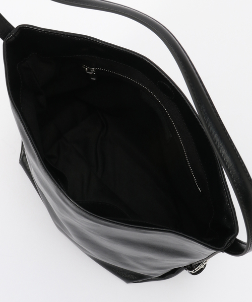 U by SPICK&SPAN(ユーバイスピックアンドスパン)の「STAND OIL/スタンドオイル Mio Bucket Bag(ハンドバッグ・レディース・ブラック/ブラウン・FREE)」の6枚目の写真