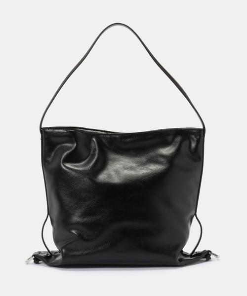 U by SPICK&SPAN(ユーバイスピックアンドスパン)の「STAND OIL/スタンドオイル Mio Bucket Bag(ハンドバッグ・レディース・ブラック/ブラウン・FREE)」の13枚目の写真
