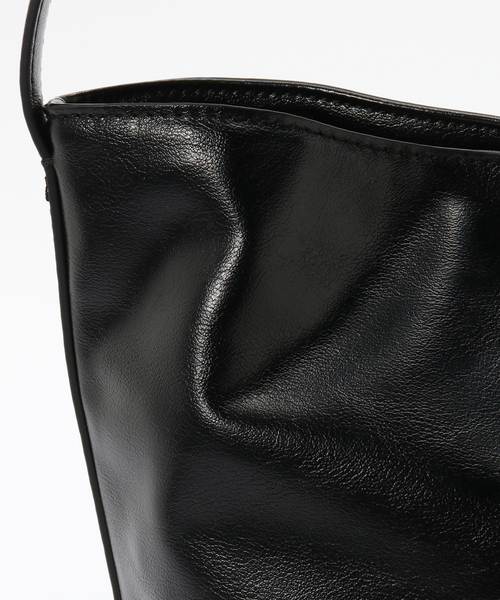 U by SPICK&SPAN(ユーバイスピックアンドスパン)の「STAND OIL/スタンドオイル Mio Bucket Bag(ハンドバッグ・レディース・ブラック/ブラウン・FREE)」の16枚目の写真