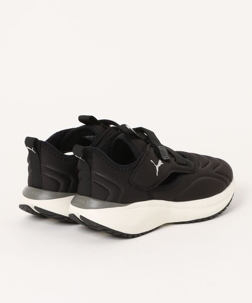 PUMA(プーマ)の「PUMA プーマ SOFTRIDE MOVE ON R AS JF 滑りにくい レディースサンダルスニーカー(ソフトライドムーブオンラクASJF) 314257(スニーカー・レディース・ブラック×ホワイト/シルバー・25.0cm/23.5cm/24.5cm/23.0cm/24.0cm/22.5cm)」の3枚目の写真