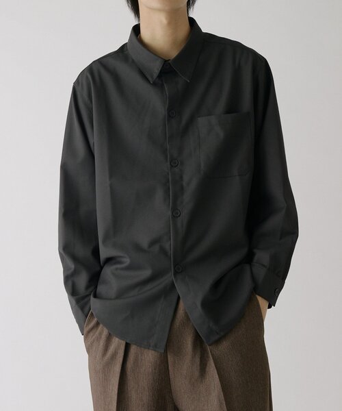 goocy(グーシー)の「TRツイルボックスシャツ(シャツ/ブラウス・メンズ・ホワイト/ブラック・LARGE/MEDIUM)」の16枚目の写真