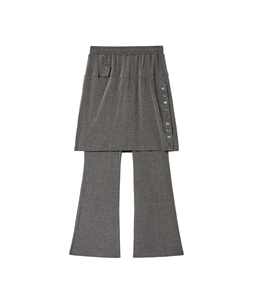 RENSE（レンセ）の「Button Midi Skirt Pants Charcoal（その他パンツ・レディース・その他・OS）」の3枚目の写真