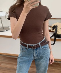 クルーネックベーシックTシャツ