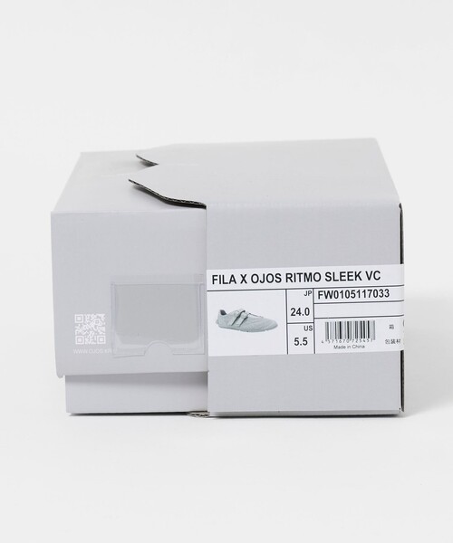 FILA(フィラ)の「<FILA×OJOS>リトモ スリーク VC スニーカー(スニーカー・レディース・ブラック/グレー系・23cm/25cm/24cm)」の22枚目の写真