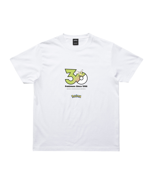 ZOZOSPOT(ゾゾスポット)の「Pokemon 30th Anniversary 1025 T-shirt 「アブリー」(Tシャツ/カットソー・レディース・ホワイト・SMALL/MEDIUM/LARGE/X-LARGE/XX-LARGE/XXX-LARGE/100cm/110cm/120cm/130cm/140cm/150cm/160cm)」の1枚目の写真