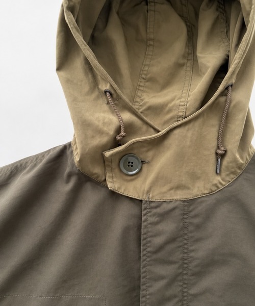 CANAL JEAN(キャナルジーン)の「KHA:KI NEW TYPE-51 PARKA(モッズコート・レディース・カーキ系・1)」の10枚目の写真