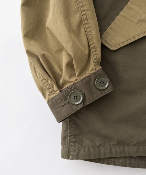 CANAL JEAN(キャナルジーン)の「KHA:KI NEW TYPE-51 PARKA(モッズコート・レディース・カーキ系・1)」の11枚目の写真